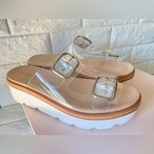 Chinese Laundry Surf's Up Platform Slide Sandal - New With Tags